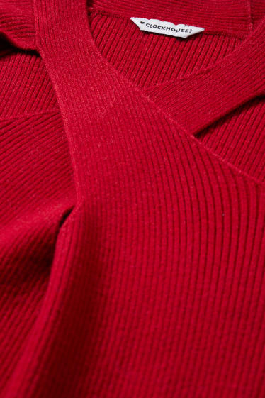 Ragazzi e giovani - CLOCKHOUSE - maglione - rosso scuro