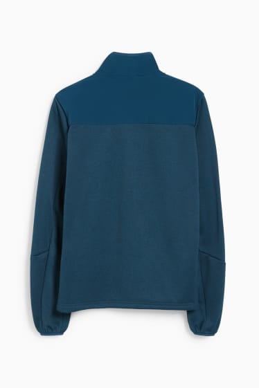 Men - Fleecejacke - dark turquoise