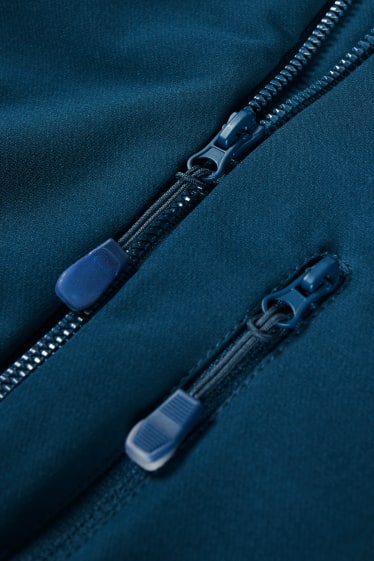 Men - Fleecejacke - dark turquoise