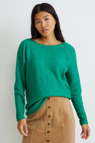 Donna - Maglione - verde