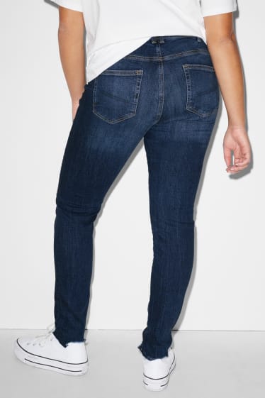 Women - CLOCKHOUSE - skinny jeans - high waist - denim-blue
