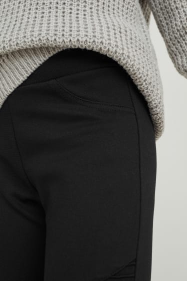 Children Girls - Leggings - black