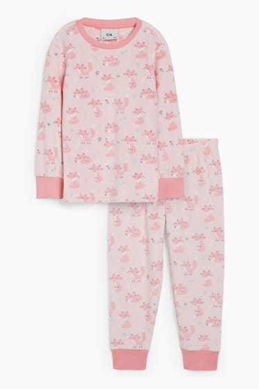 Kinder - Pyjama - 2 teilig - rosa