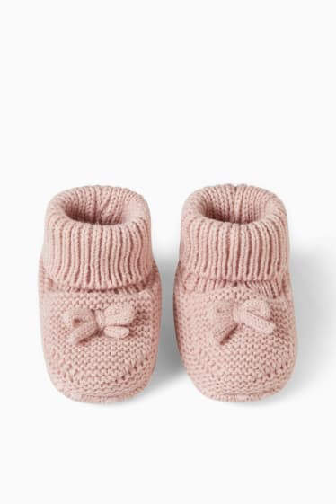 Bébés - Chaussons bébé - rose