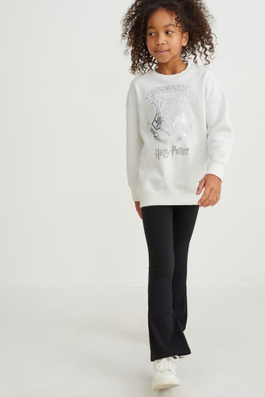 Enfants - Harry Potter - ensemble - sweat et legging - 2 pièces - blanc