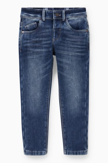 Bambini - Slim jeans - jeans termici - jeans blu