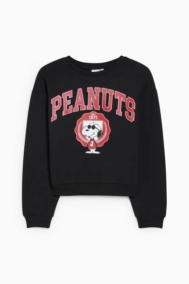 Teens & young adults - CLOCKHOUSE - sweatshirt - Peanuts - black