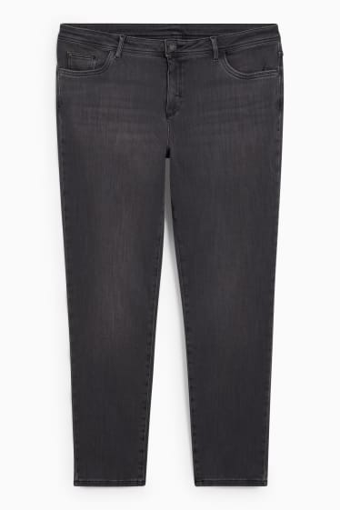 Donna - Skinny jeans - vita media - One Size Fits More - jeans grigio