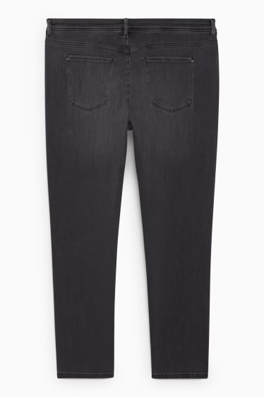 Kobiety - Skinny Jeans - średni stan - One Size Fits More - dżins-szary