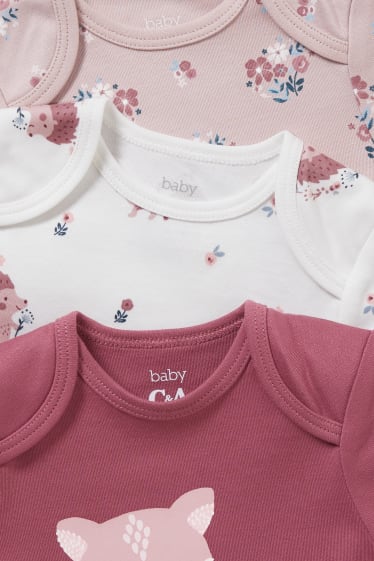 Bébés filles - Lot de 3 - body pour bébé - rose
