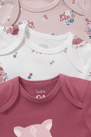 Babys - Set van 3 - rompertje - roze