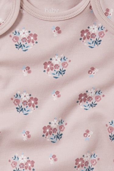 Bébés filles - Lot de 3 - body pour bébé - rose