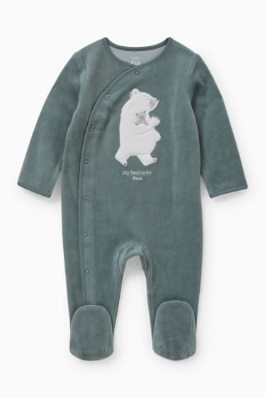 Bébés - Pyjama bébé - vert foncé