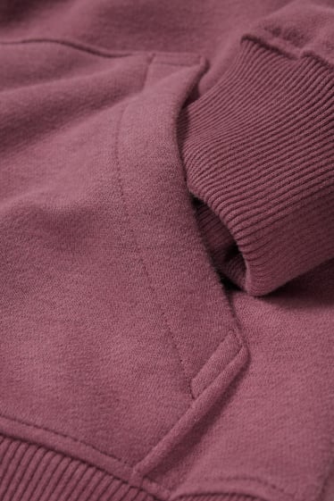 Kinder Buben - Hoodie - genderneutral - violett