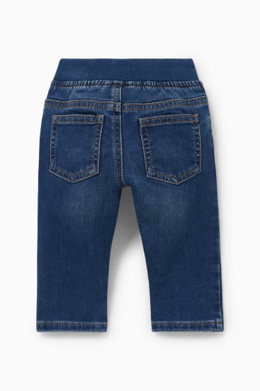 Baby Jungen - Baby-Jeans - dunkeljeansblau