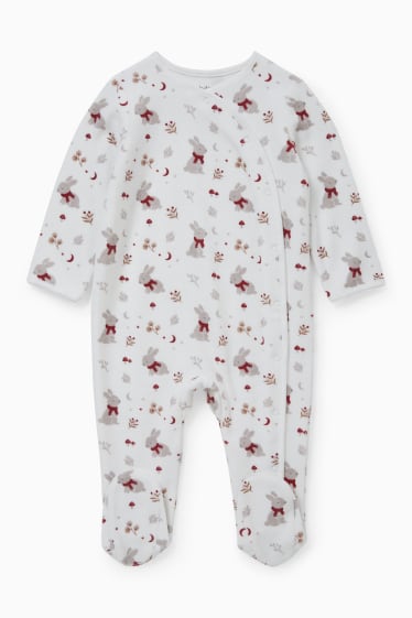 Niemowlęta - Piżama niemowlęca - biały