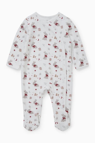 Babies - Baby sleepsuit - white