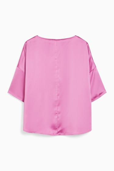 Women - Blouse  - light violet