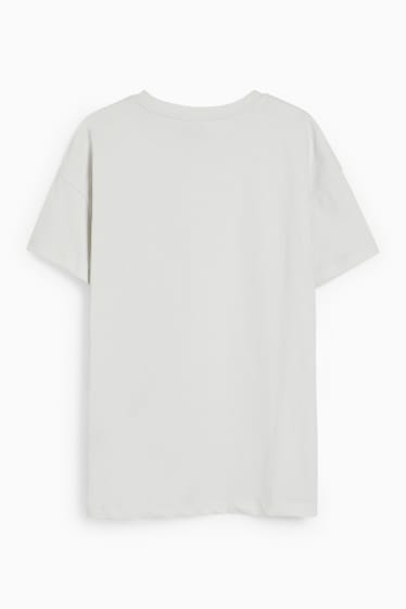 Femmes - CLOCKHOUSE - T-shirt - bisounours - blanc crème