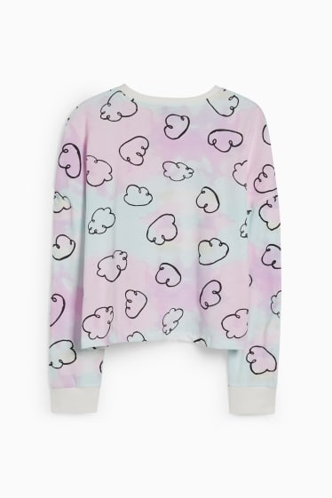 Femmes - Haut de pyjama - à motif - coloré