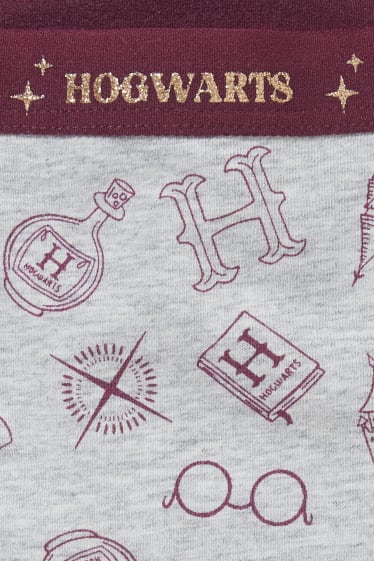 Niños: niñas - Pack de 3 - Harry Potter - hipsters - gris / rosa