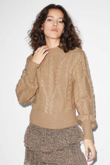 Femei - CLOCKHOUSE - pulover - bej