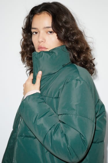 Femei - CLOCKHOUSE - jachetă matlasată - verde închis