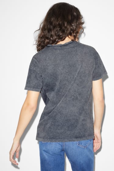 Femmes - CLOCKHOUSE - T-shirt - Les Super Nanas - gris foncé