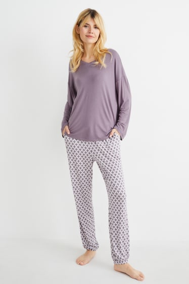 Femei - Pijama - liliac