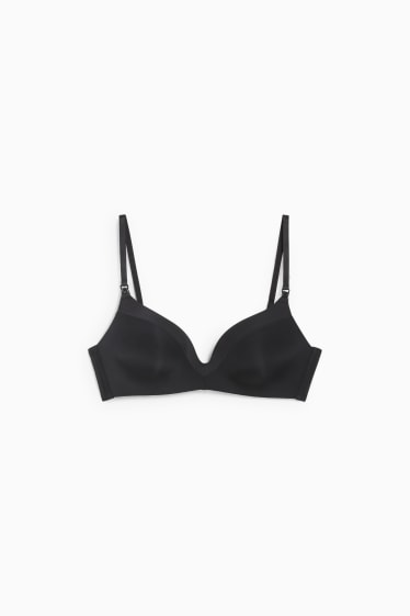 Women - Nursing bra - padded  - black