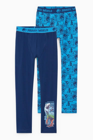 Children - Multipack of 2 - Jurassic World - long pants - dark blue