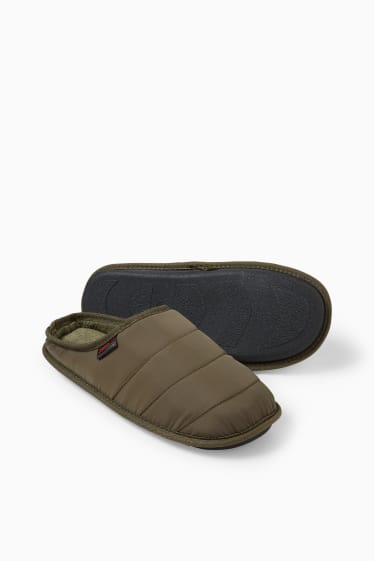 Bărbați - Papuci de casă - THERMOLITE® - kaki