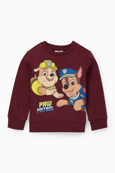 Kinder Buben - Paw Patrol - Sweatshirt - bordeaux