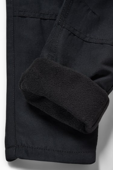 Enfants garçons - Pantalon doublé - noir