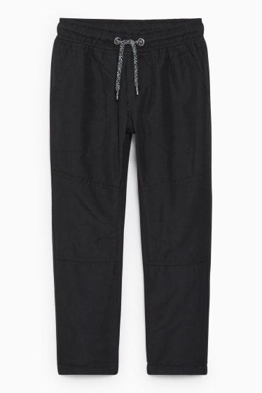 Enfants garçons - Pantalon doublé - noir