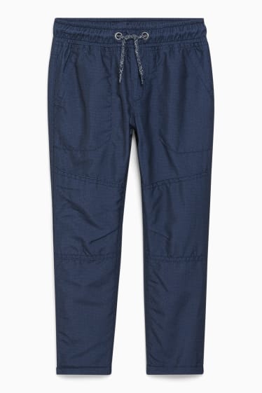 Enfants garçons - Pantalon doublé - bleu foncé