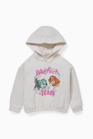 Enfants - Pat’ Patrouille - sweat à capuche - blanc crème