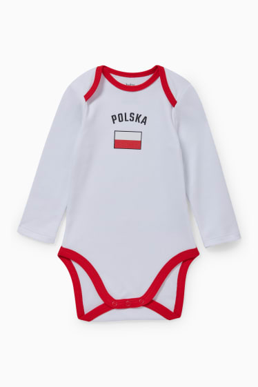 Unisex - Body neonati - bianco