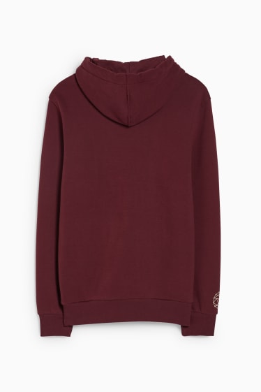 Herren - Hoodie - bordeaux