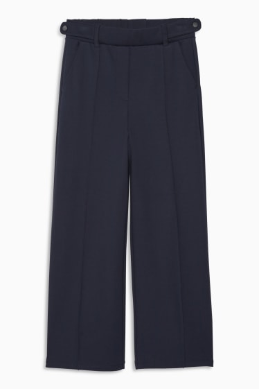 Femmes - Jupe-culotte en jersey - bleu foncé