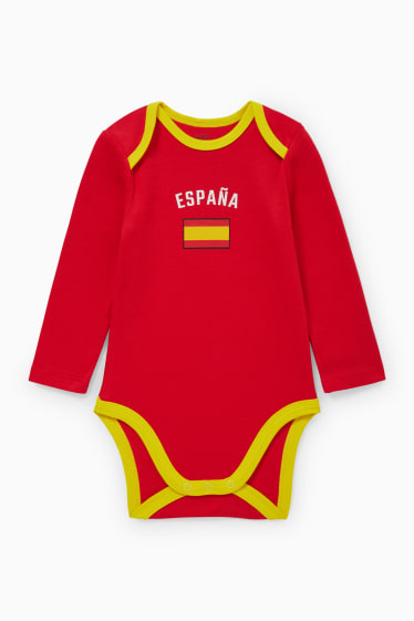 Unisex - Body neonati - rosso