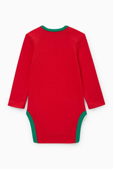 Babies - Baby bodysuit - red