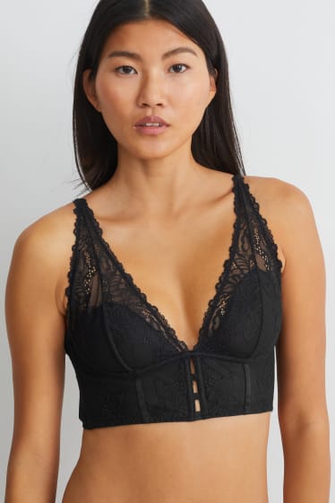 Mujer - Bralette - negro