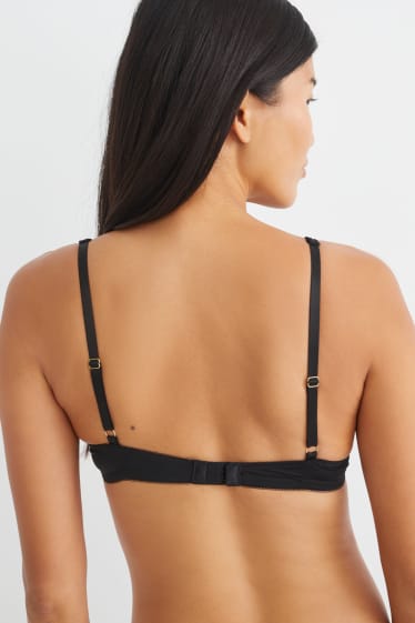 Femmes - Soutien-gorge à armature - DEMI - ampliforme - noir