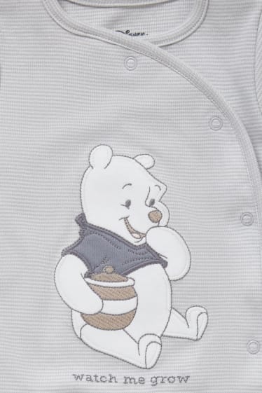 Babys - Multipack 2er - Winnie Puuh - Baby-Schlafanzug - grau