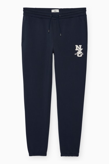 Hommes - Pantalon de jogging - bleu foncé