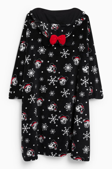 Donna - CLOCKHOUSE - coperta natalizia con maniche e cappuccio - nero