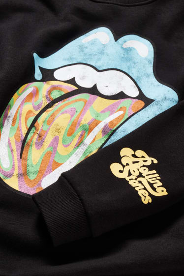 Donna - CLOCKHOUSE - felpa - Rolling Stones - nero