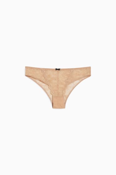 Femmes - Culotte - LYCRA® - beige