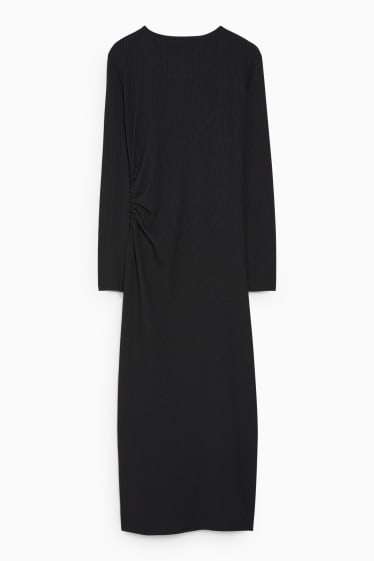 Femei - Rochie care accentuează silueta - negru